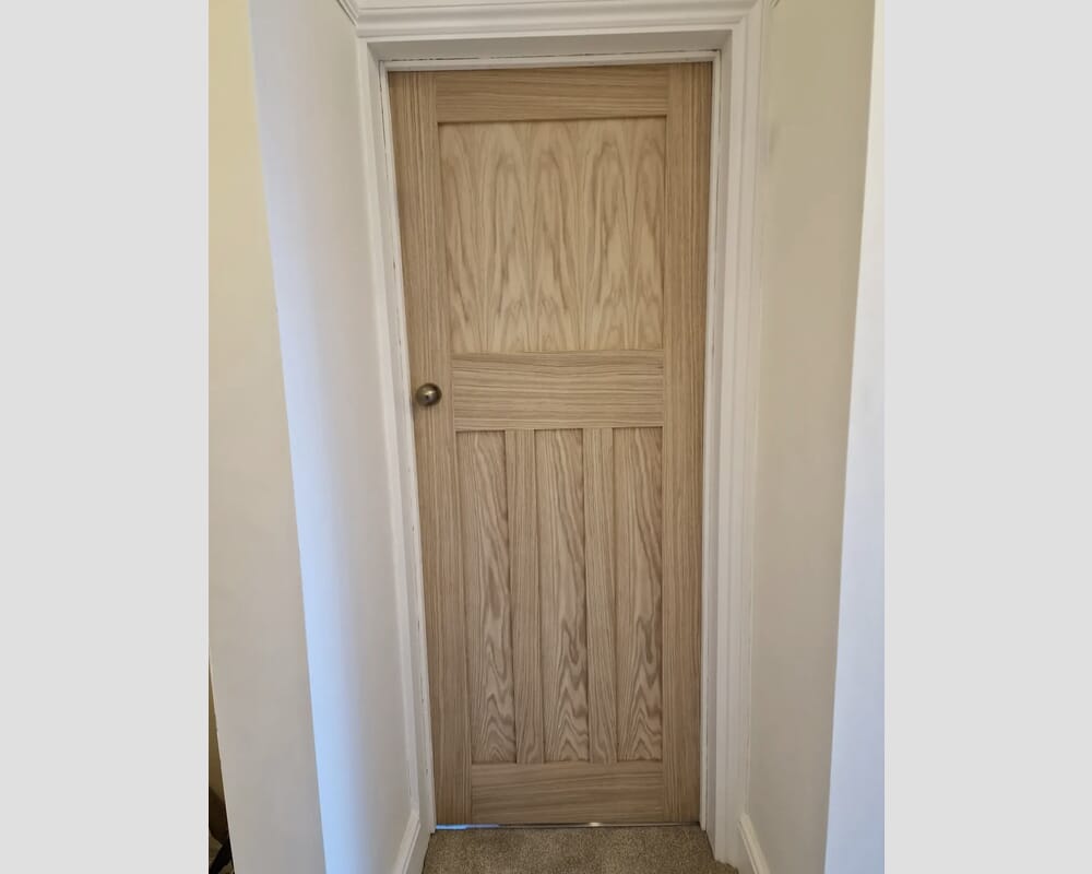 2032 x 813 x 44mm FD30 (32") Oak DX 30s Style Internal Fire Doors